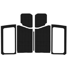 Load image into Gallery viewer, DEI 18-23 Jeep Wrangler JL 2-Door Boom Mat Complete Headliner Kit - 7 Piece - Black
