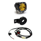 Baja Designs S1 Wide Cornering Electric Start Pit Bike LED Light - Amber