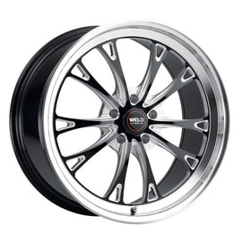 Weld S113 18X9.5 Belmont 5X120.65 ET29 BS6.4 Gloss Black MIL Dia 70.3