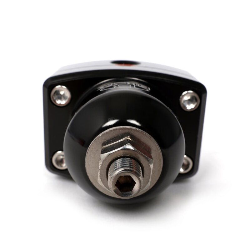 BLOX Racing 2-Port Design Black/Black Adjustable Fuel Pressure Regulator