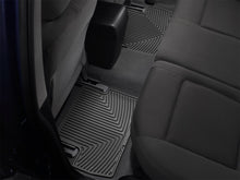 Load image into Gallery viewer, WeatherTech 06-11 Honda Civic Sedan Rear Rubber Mats - Black