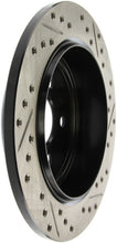 Load image into Gallery viewer, StopTech 03-09 Chrysler PT Cruiser Tur / 03-05 Dodge Neon SRT-4 Rear Right Slotted &amp; Drilled Rotor