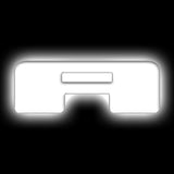ORACLE Lighting Universal Illuminated LED Letter Badges - Matte Wht Surface Finish - A