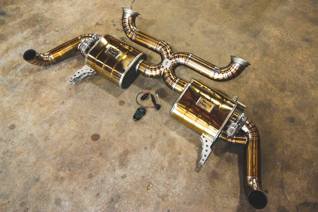 Audi R8 V8 / V10 Valved Sport Exhaust System