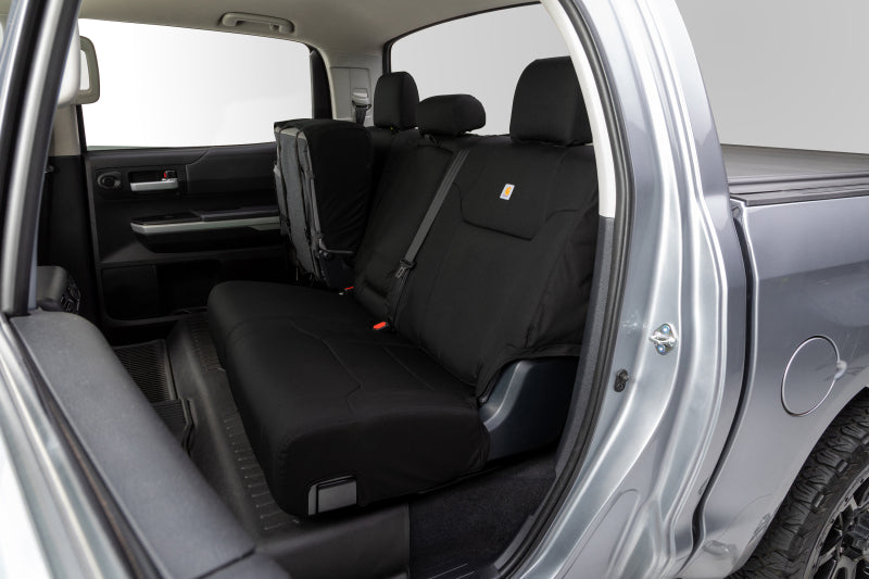 Covercraft 19-24 Chevy Silverado Carhartt Super Dux PrecisionFitFront Row Seat Covers - Blk