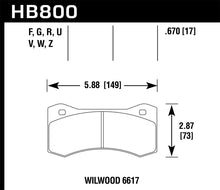 Load image into Gallery viewer, Hawk DTC-70 Performance Brake Pads