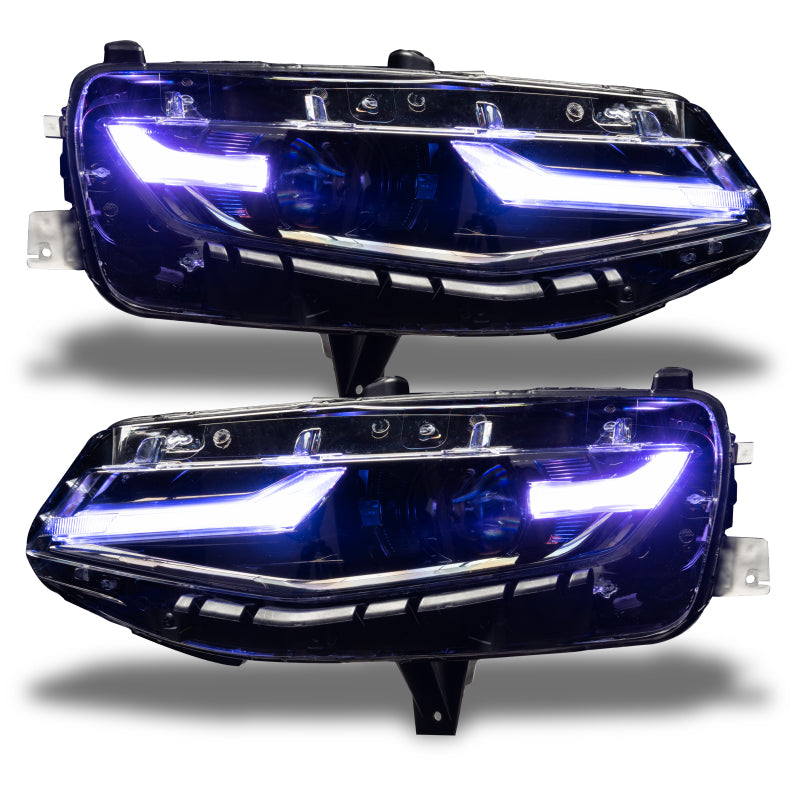 Oracle 19-21 Chevy Camaro LS/LT RGB+A Headlight DRL  Kit - ColorSHIFT w/ BC1 Controller