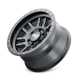 Dirty Life 9309 Canyon Pro 17x9/5x127 BP/-38mm Offset/71.5mm Hub Matte Black Wheel - Beadlock