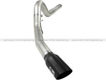 Load image into Gallery viewer, aFe MACHForce XP 5in DPF-Back Stainless Steel Exh Sys, Black tip, Ford Diesel Trucks 08-10 V8-6.4L