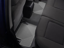 Load image into Gallery viewer, WeatherTech 06-11 Honda Civic Sedan Rear Rubber Mats - Grey