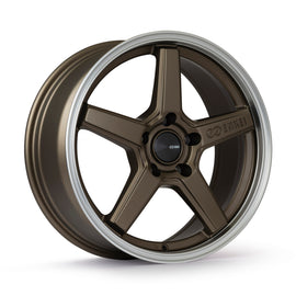 Enkei Quasar 18x8in / 5x114.3 BP / 35mm Offset / 72.6mm Bore - Matte Bronze Wheel