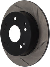 Load image into Gallery viewer, StopTech Power Slot Slotted 02-06 Acura RSX Incl. Type S / 97-01 Integra Type R Rear Left Rotor