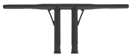 Burly Brand Folsom Bar 10in - Matte Black