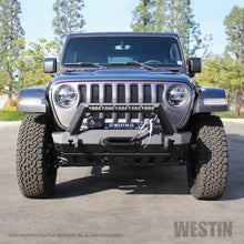Load image into Gallery viewer, Westin 18-19 Jeep Wrangler JL WJ2 Stubby Front Bumper - Textured Black