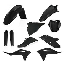Load image into Gallery viewer, Acerbis 21-23 GasGas MC125/250F/450F/ EX300/250F/350F/450F Full Plastic Kit - Black Metal