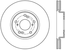 Load image into Gallery viewer, StopTech Drilled Sport Brake Rotor Front Left 13 Honda Accord Sport