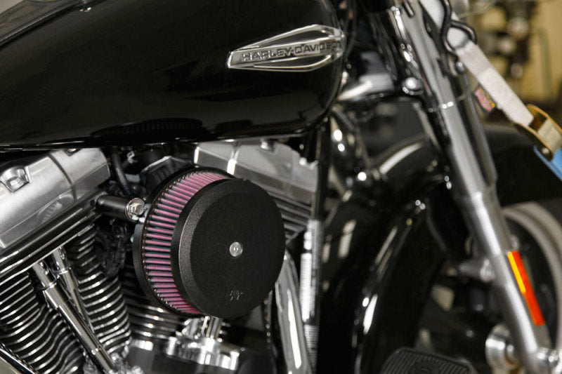 K&N 99+ Harley-Davidson Street Metal Intake System - Hammer Black