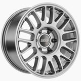 BBS TS-M 17x9in - 6x139.7 - 106.1 CB - ET0 - Satin Silver Wheel