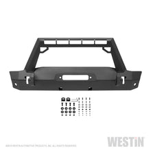 Load image into Gallery viewer, Westin 18-19 Jeep Wrangler JL WJ2 Stubby Front Bumper - Textured Black