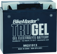 Load image into Gallery viewer, BikeMaster TruGel Battery - MG51913