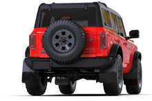 Load image into Gallery viewer, Rally Armor 21-25 Ford Bronco (Steel Bmpr - NO Rptr/Sprt - NO RR/RB) Blk Mud Flap w/Area Blue Logo