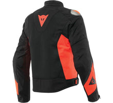 Load image into Gallery viewer, Dainese Energyca Air Tex Jacket Black/Fluorescent-Red Size - 52