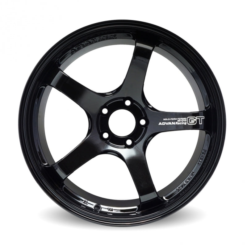 Advan GT Beyond 18x9.5 +29 5x114.3 Racing Titanium Black Wheel