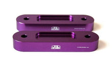 Load image into Gallery viewer, BLOX Honda S2000 Racing Front 12mm Thin Spacer Bump Steer Kit - Black (Lowered 1in and more)