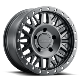 Raceline 951B Ryno 17x9in / 5x127 BP / -12mm Offset / 78.1mm Bore - Satin Black Wheel