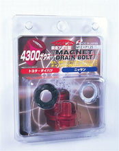 Load image into Gallery viewer, Project Kics Toyota/Daihatsu/Nissan Red Magnetic Drain Bolt - M12X1.25