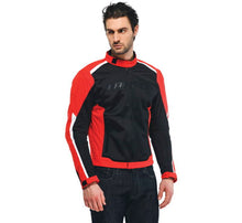 Load image into Gallery viewer, Dainese Hydraflux 2 Air D-Dry Jacket Black/Lava Red Size - 58