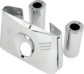 Bikers Choice 86-08 FLST Chrome 5 Piece Tin Fork Cover Kit