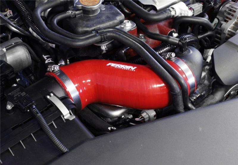 PERRIN 02-07 Subaru WRX/STi AFTA-MAF Intake Tube Air-Box to Inlet Hose - Red