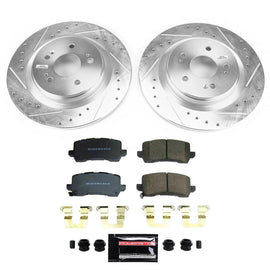 Power Stop 21-22 Honda Odyssey Rear Z23 Evolution Brake Kit