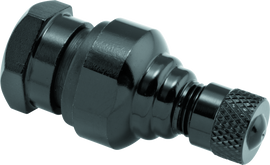 BikeMaster Valve Stem Aluminum 11.3mm Pair - Black