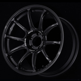 Advan RZ-F2 18x9 +45 5x114.3 Racing Titanium Black Wheel