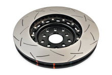 Load image into Gallery viewer, DBA 04-07 STi/2017 BRZ w/Perf. Pkg. 10 Hole Front Slotted 5000 Series 2/PC Rotor Assembled w/Blk Hat