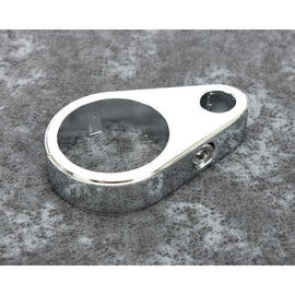 Bikers Choice 1 1/4 Inch Chrome Plain Clutch Cable Clamp