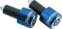Load image into Gallery viewer, BikeMaster Anodized Aluminum Barend Pair - Blue