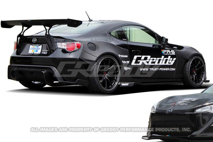 GReddy X Rocket Bunny Rear Over-Fender & Rear Bumper Trim (2 pcs)