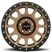Load image into Gallery viewer, Method MR305 17x8.5 25mm Offset 5x150 116.5mm Centerbore Method Bronze - Matte Black