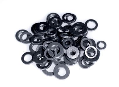 ARP 7/16in ID 7/8inOD Black Washers (Pack of 10)