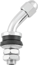 Load image into Gallery viewer, BikeMaster Valve Stem 45Deg Chrome Ea.