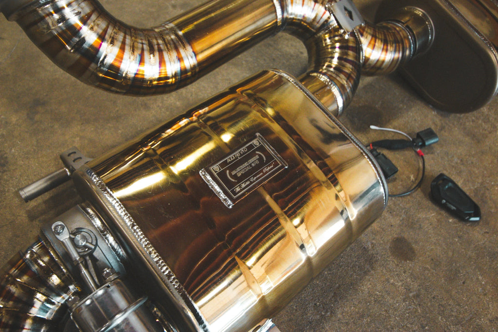 Audi R8 V8 / V10 Valved Sport Exhaust System