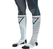 Load image into Gallery viewer, Dainese Dry Long Socks Black/Blue Size - 42/44