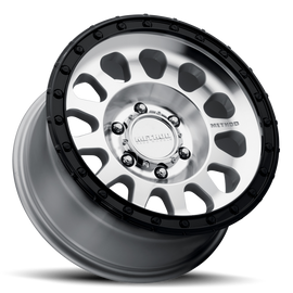 Method MR315 17x8.5 +25mm Offset 8x180 BP 130.81mm CB Machined Wheel - Gloss Black Lip