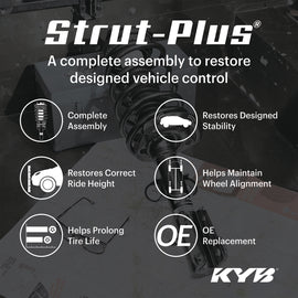 KYB 15-20 Toyota Sienna AWD Strut-Plus Assembly - Front Right
