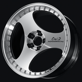Advan RSII 18X9.5 +41 5x98 PCD Racing Hyper Black