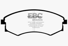 Load image into Gallery viewer, EBC 92-95 Hyundai Elantra 1.6 Yellowstuff Front Brake Pads