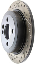 Load image into Gallery viewer, StopTech 07-09 Mini Cooper/Cooper S Slotted &amp; Drilled Right Rear Rotor